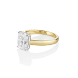 2.55ct Lab-Created Cushion Diamond Peyton Ring side