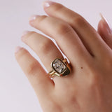 2.55ct Lab-Created Cushion Diamond Stevie Bezel Ring Marrow Fine