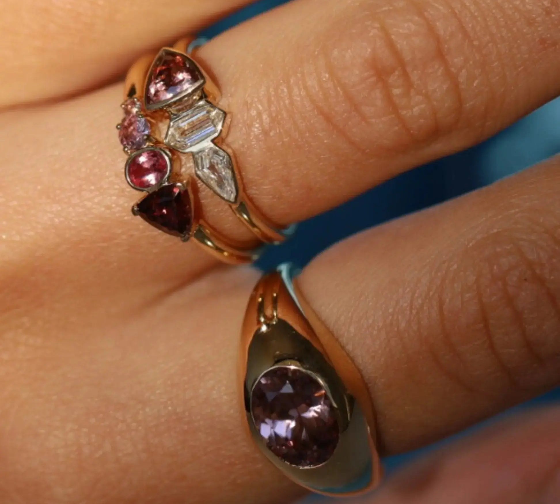 2.58ct Zircon Bombe Ring [on hand]