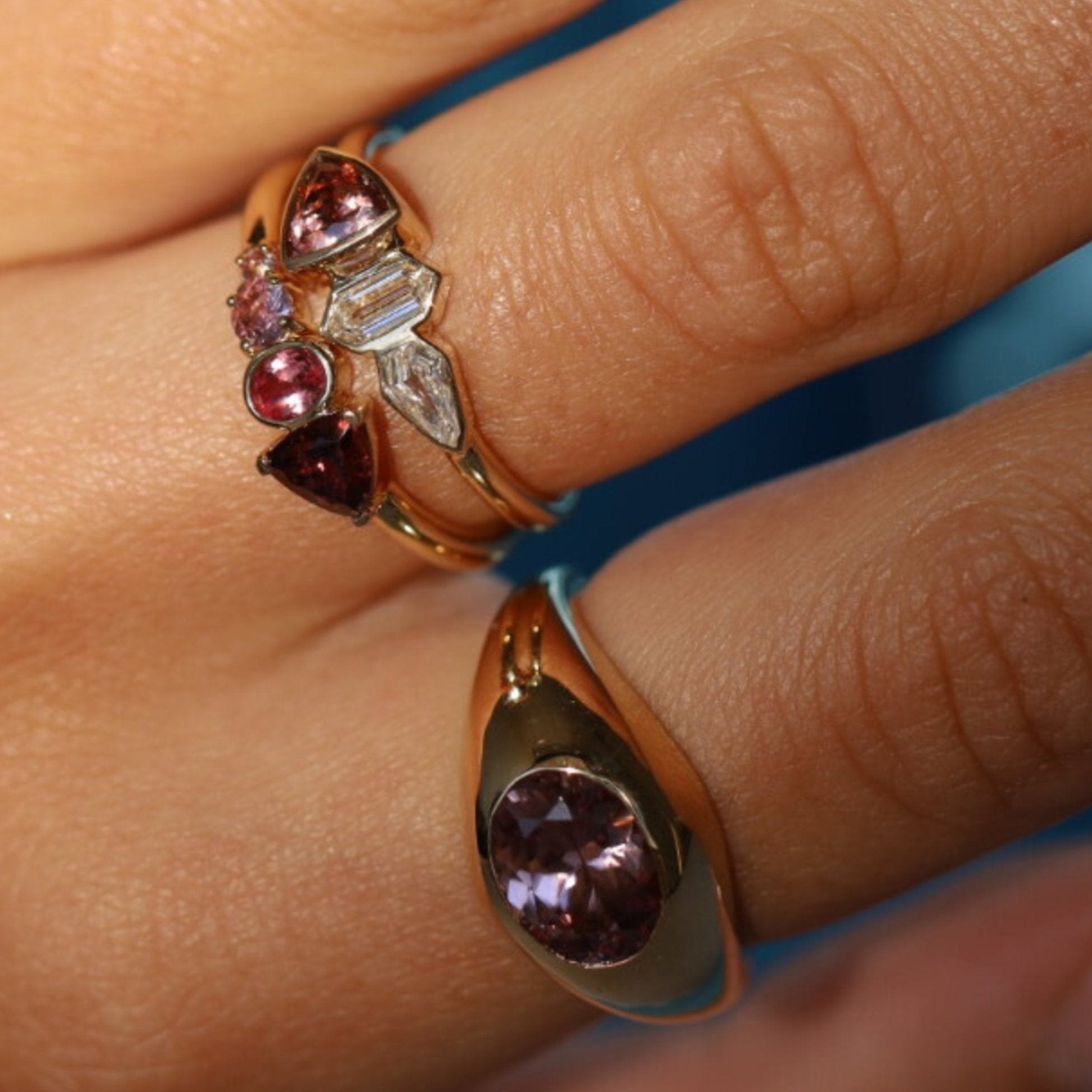 2.58ct Zircon Bombe Ring [on hand]