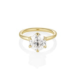 2.66ct Diamond Camille [front flat lay]