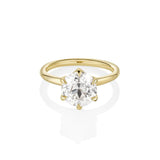 2.66ct Diamond Camille [front flat lay]