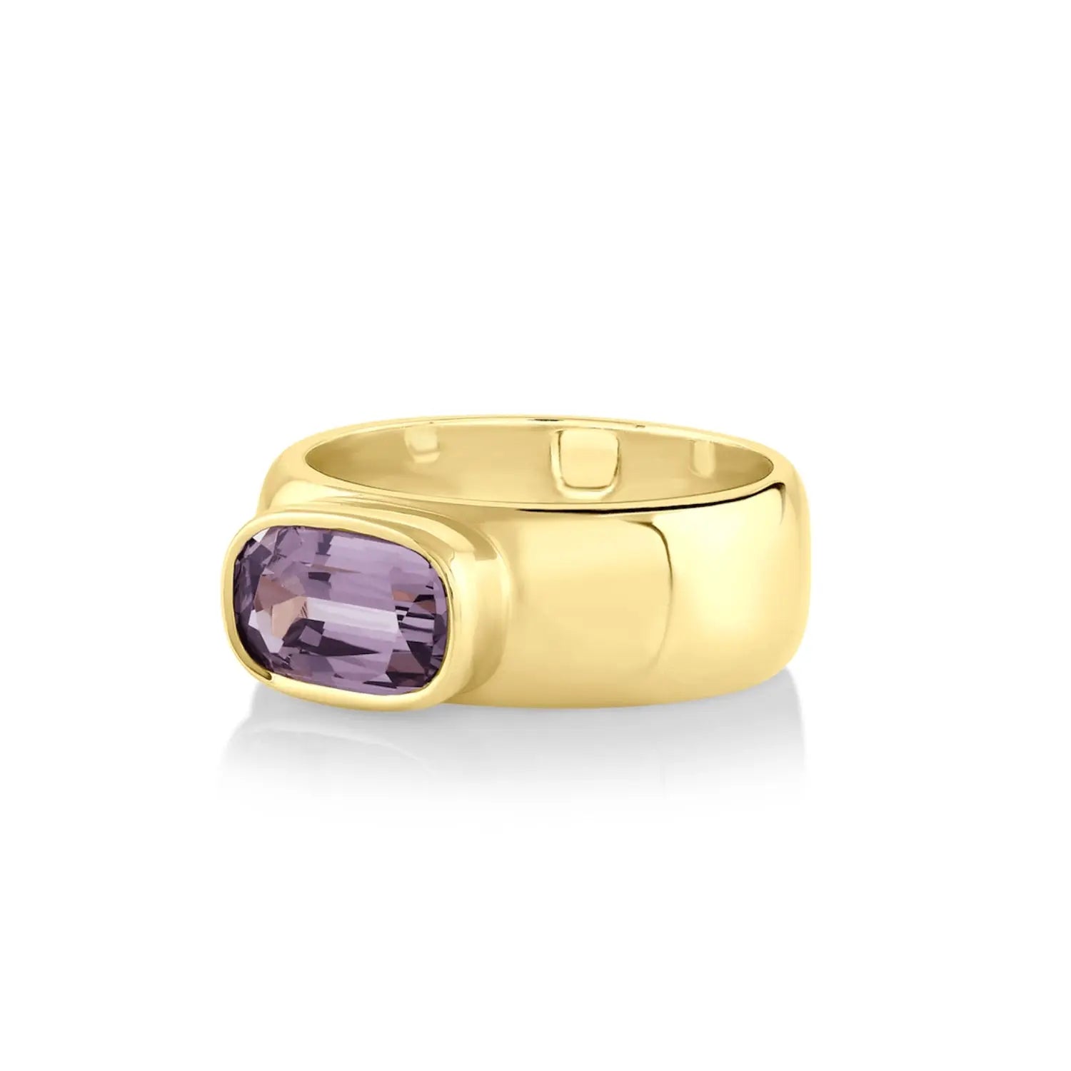 Marrow Fine Jewelry Spinel Cigar Band [Yellow Gold] side