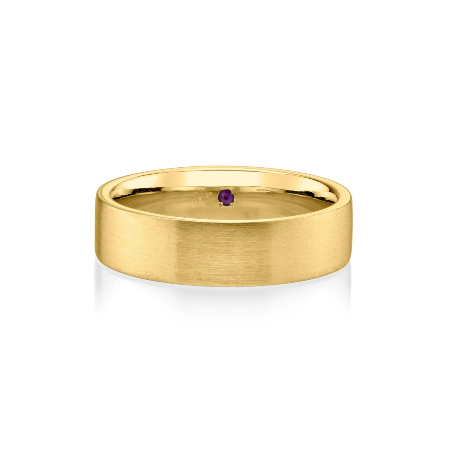 Marrow Fine Jewelry Charlie Men’s Band [Yellow Gold flat]