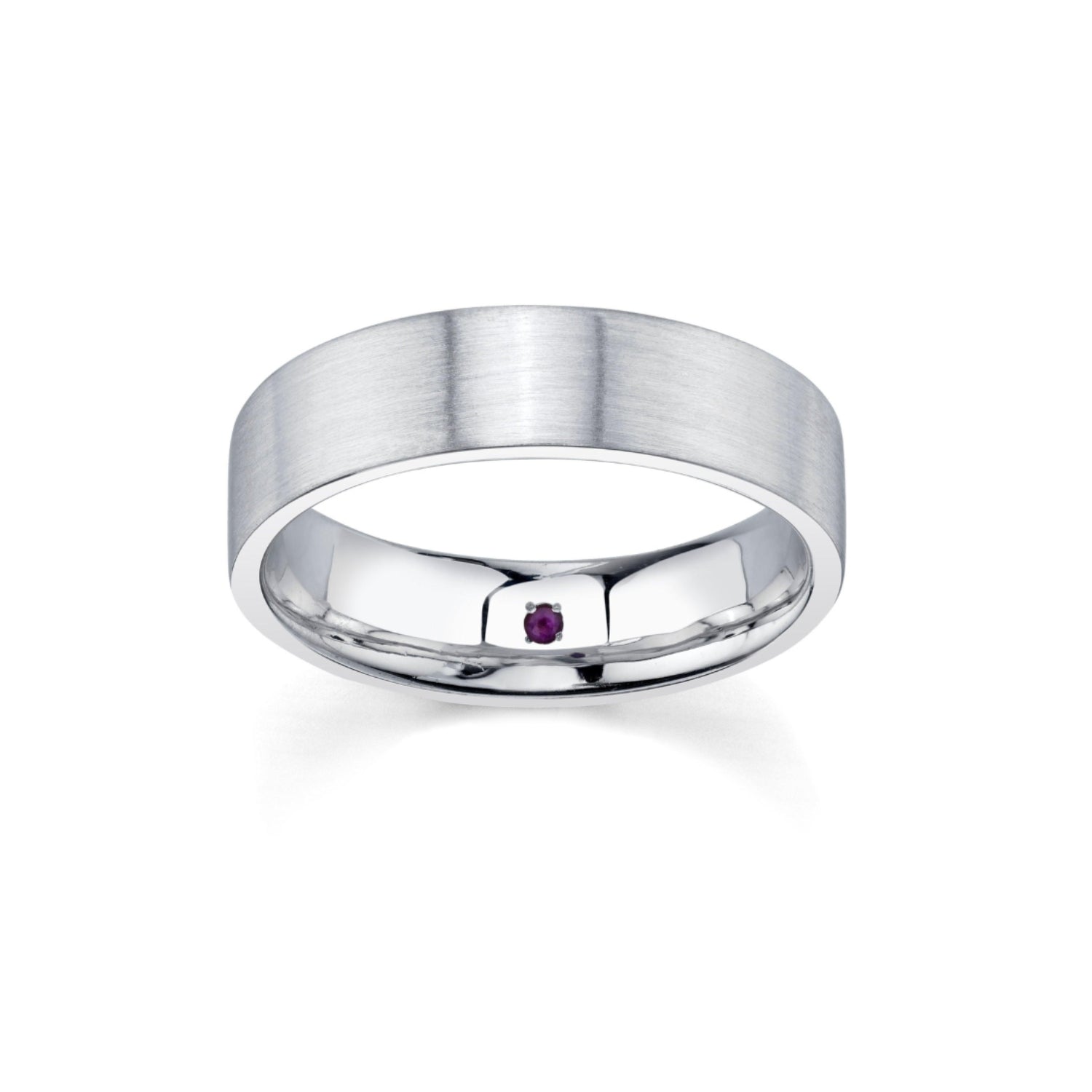 Marrow Fine Jewelry Charlie Men’s Band [White Gold]