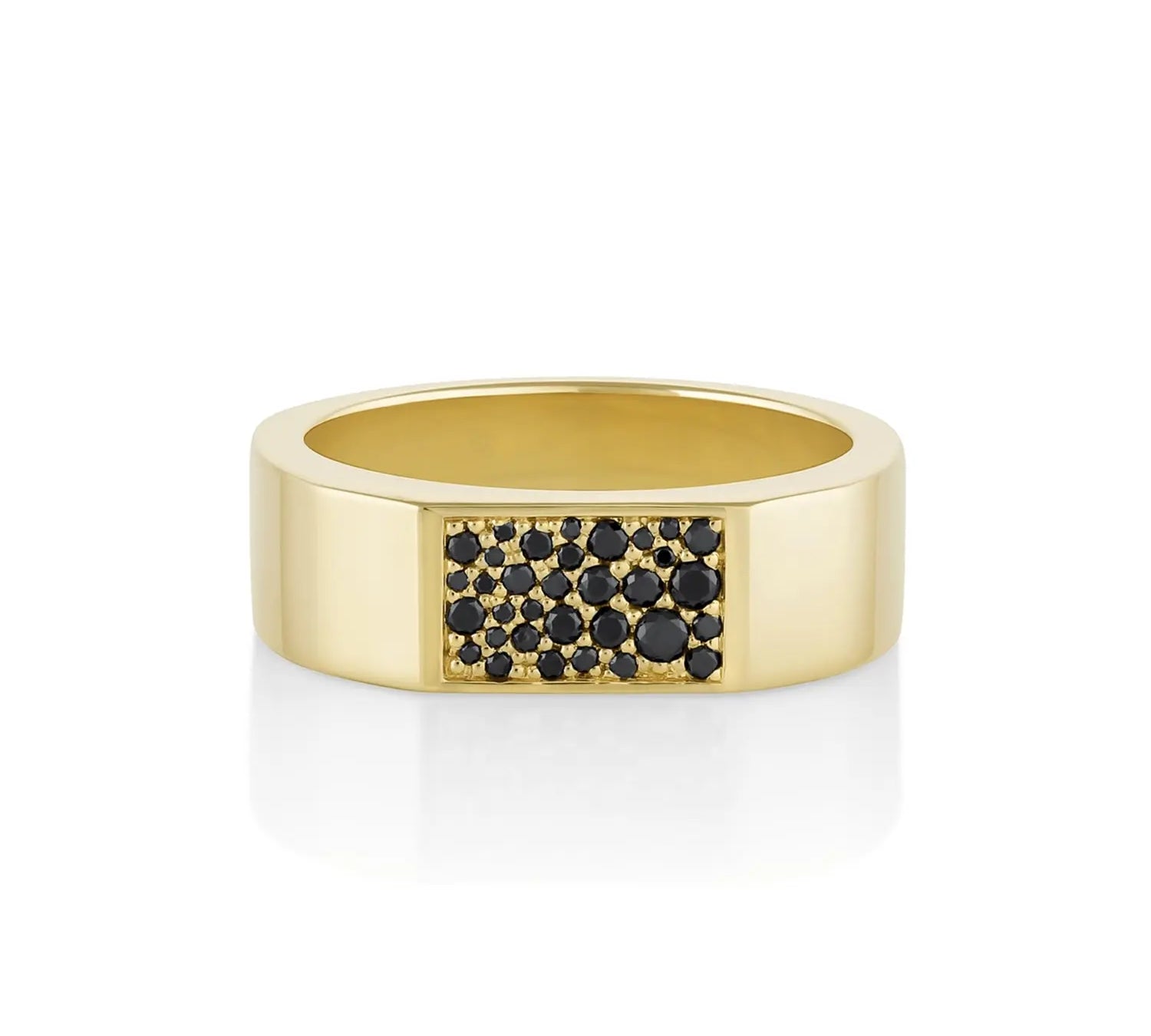 Black Diamond Colson Band [Yellow Gold]
