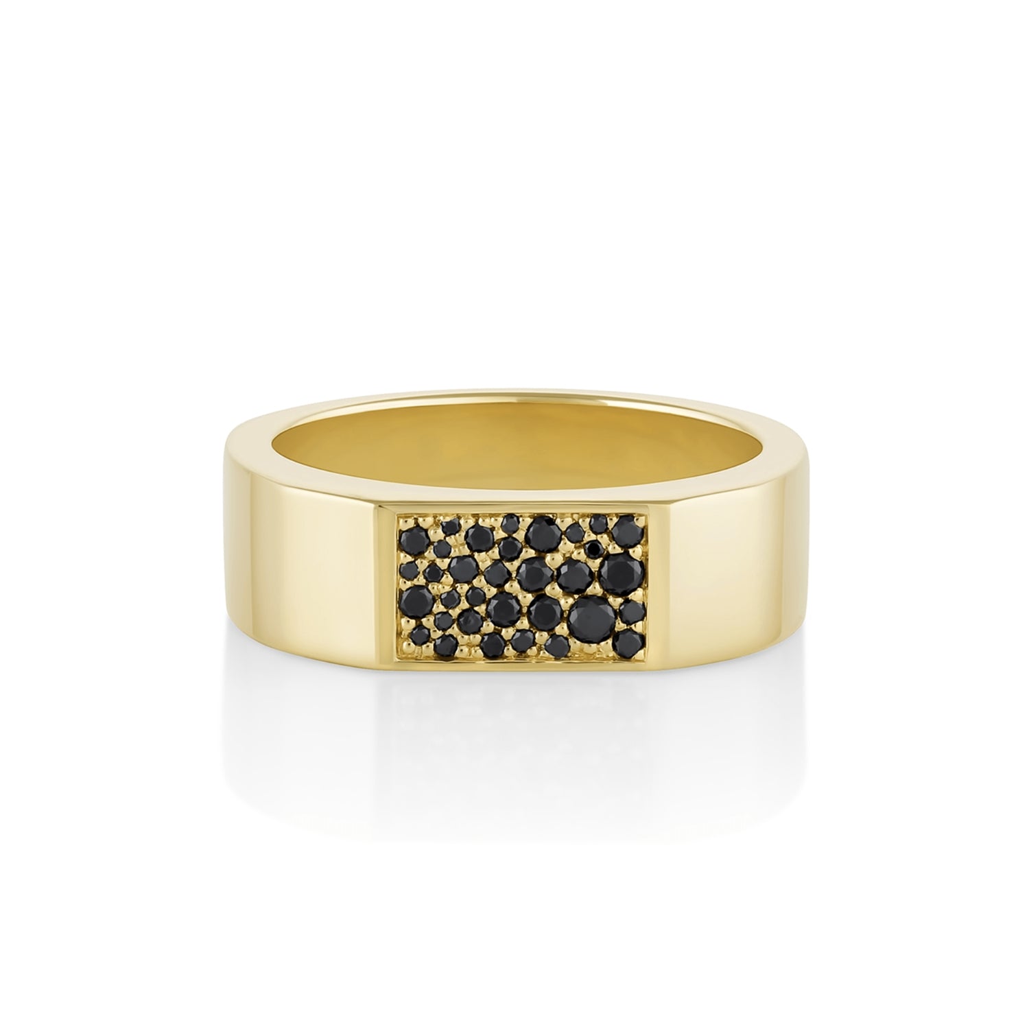Black Diamond Colson Band [Yellow Gold]