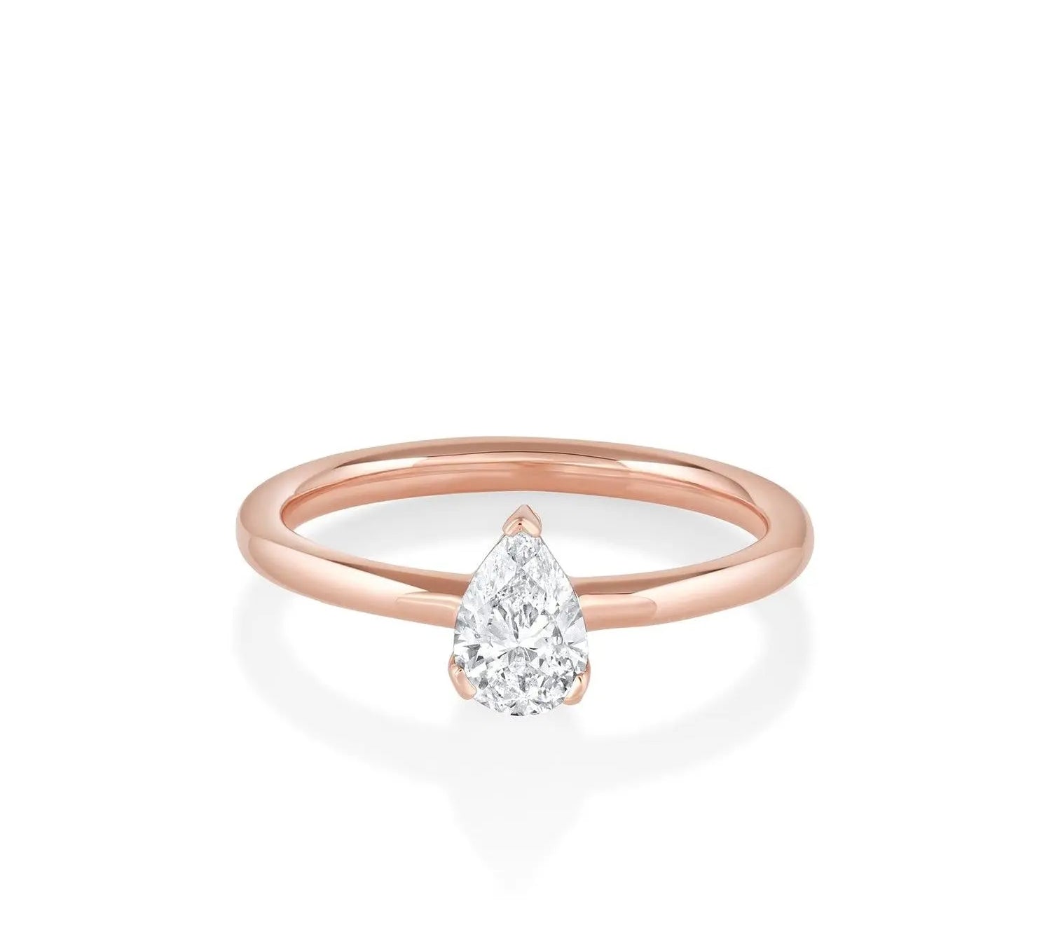 The Mini Sloane Engagement Ring [Rose Gold]