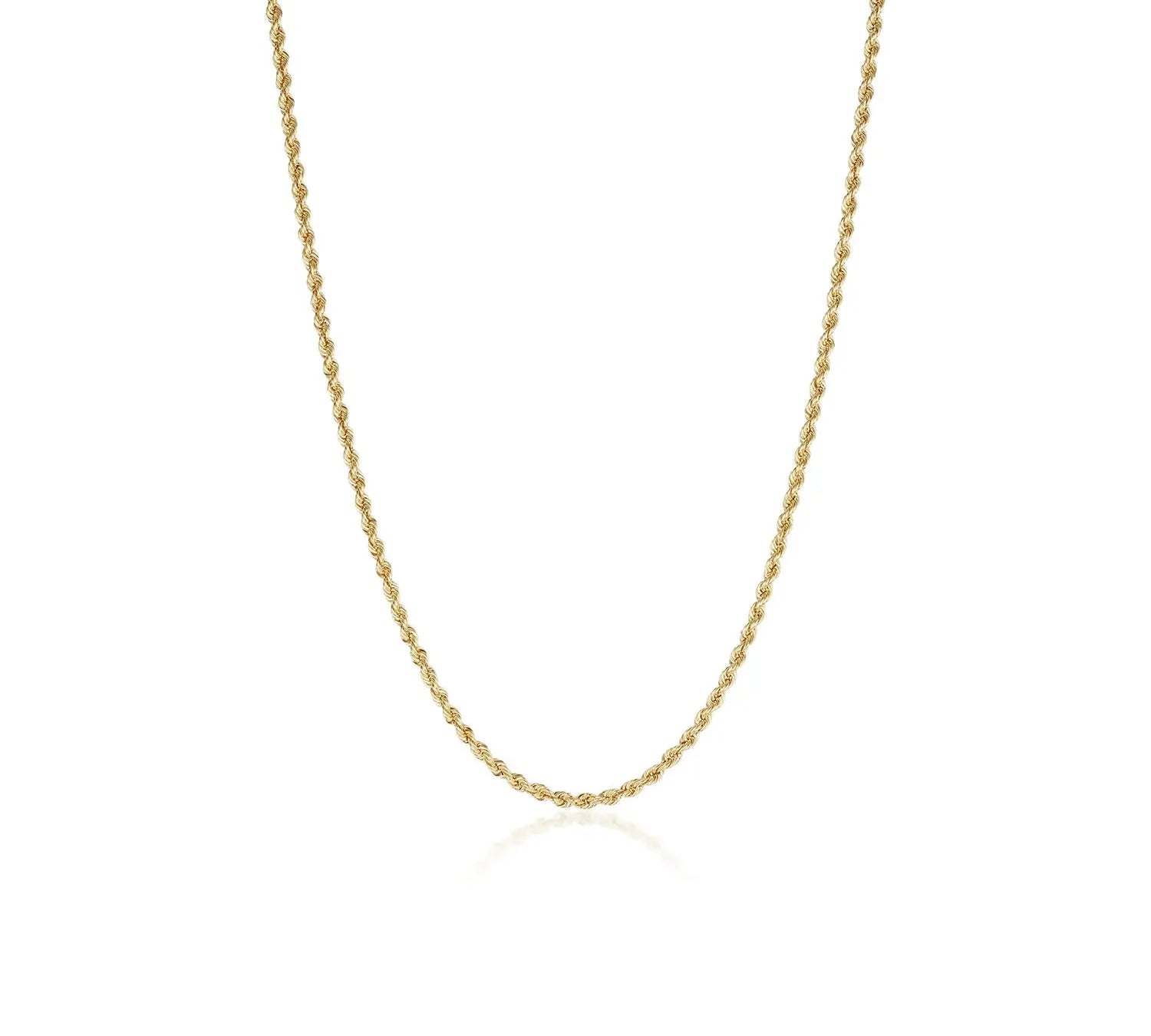 2mm Light Rope Chain Marrow Fine