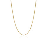 2mm Light Rope Chain Marrow Fine