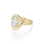 3.06ct Lab Diamond Marrow x Sammi Florence Ring side view