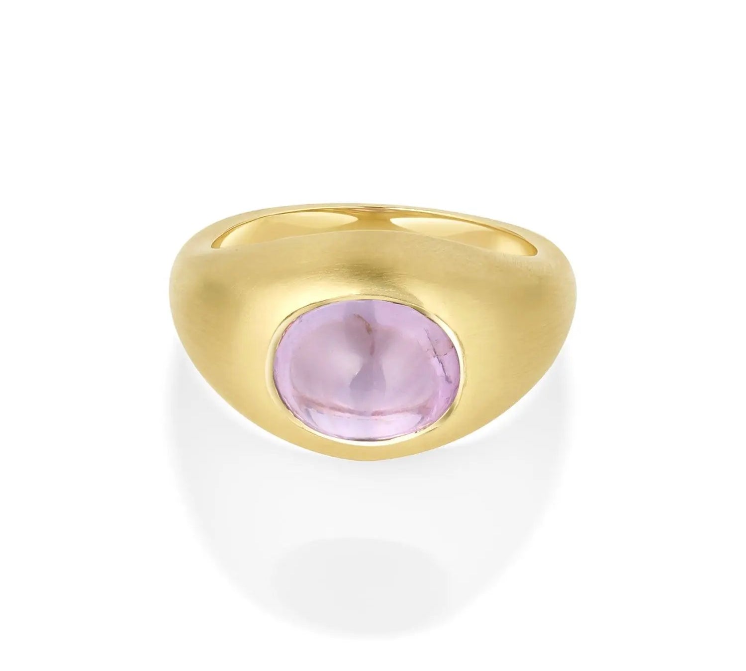 4.21ct Cab Sapphire Pinky Bombe - Marrow Fine