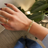 4.47tcw Sapphire Cuff