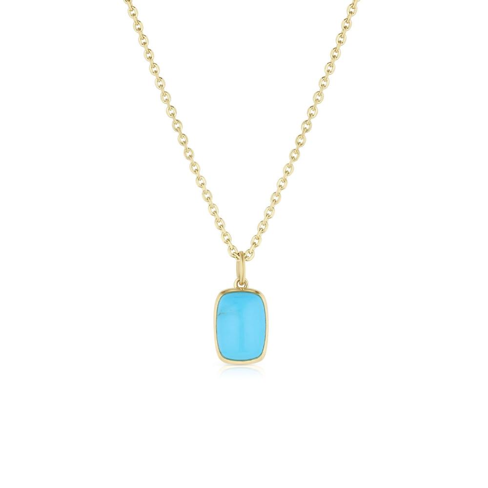 4.85ct Turquoise Necklace [front view]