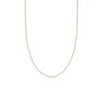 Margaret Tennis Necklace [Yellow Gold]