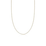 Margaret Tennis Necklace [Yellow Gold]