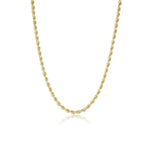 4mm Light Rope Chain [Yellow Gold]