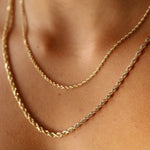 4mm Remi Rope Chain [on neck]