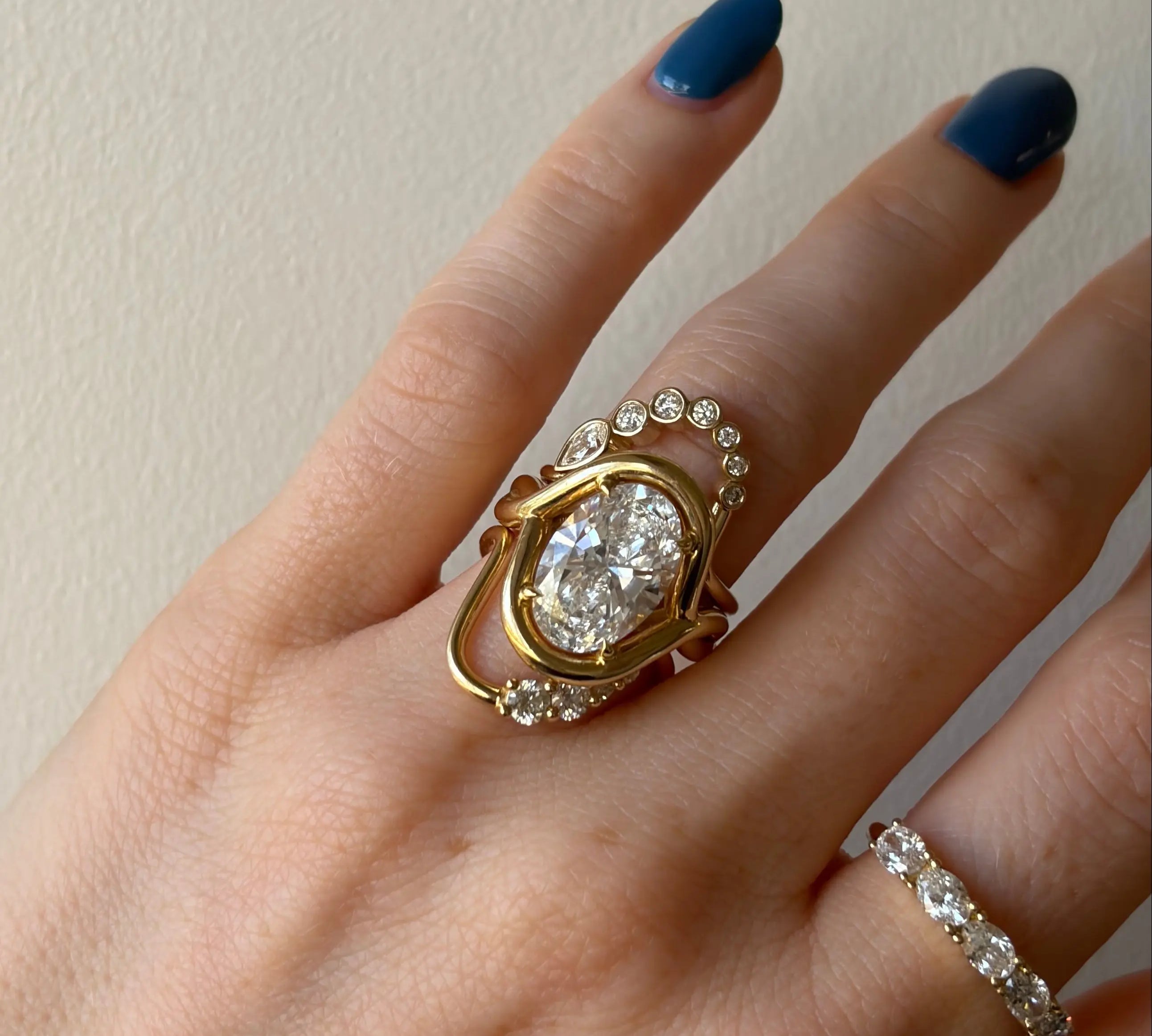 5.01ct Lab Diamond Marrow x Sammi Florence Ring Marrow Fine