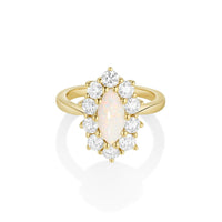.53ct Opal Marquise Petals Ring - Marrow Fine