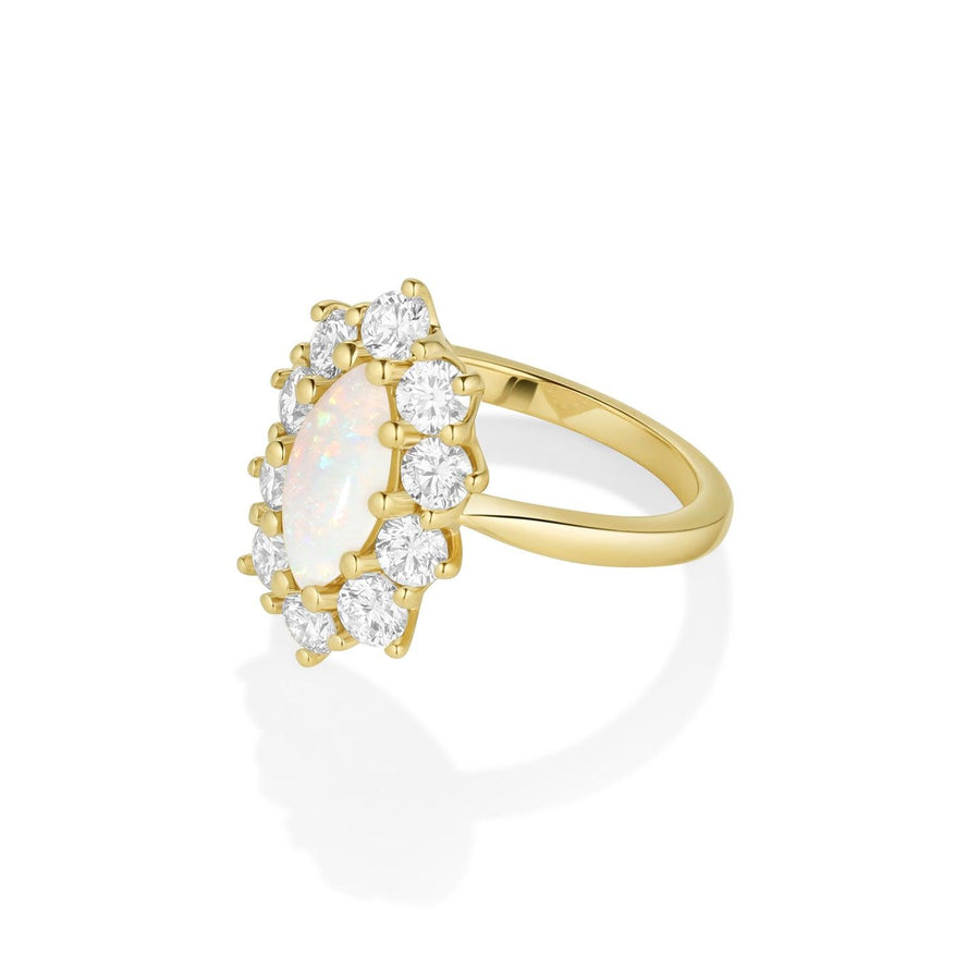 .53ct Opal Marquise Petals Ring - Marrow Fine