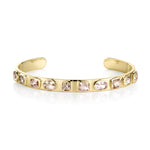 6.41tcw Fancy Tanzanite Cuff