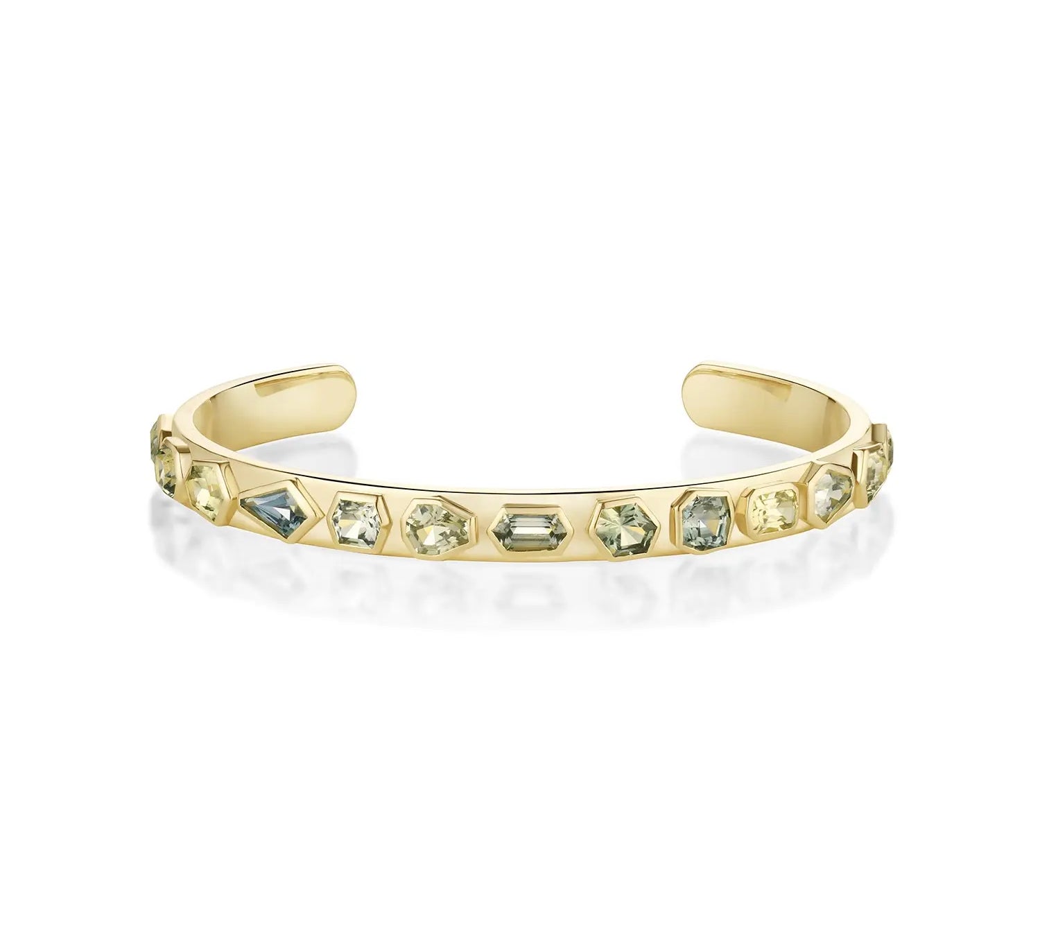 7.14ctw Montana Sapphire Cuff