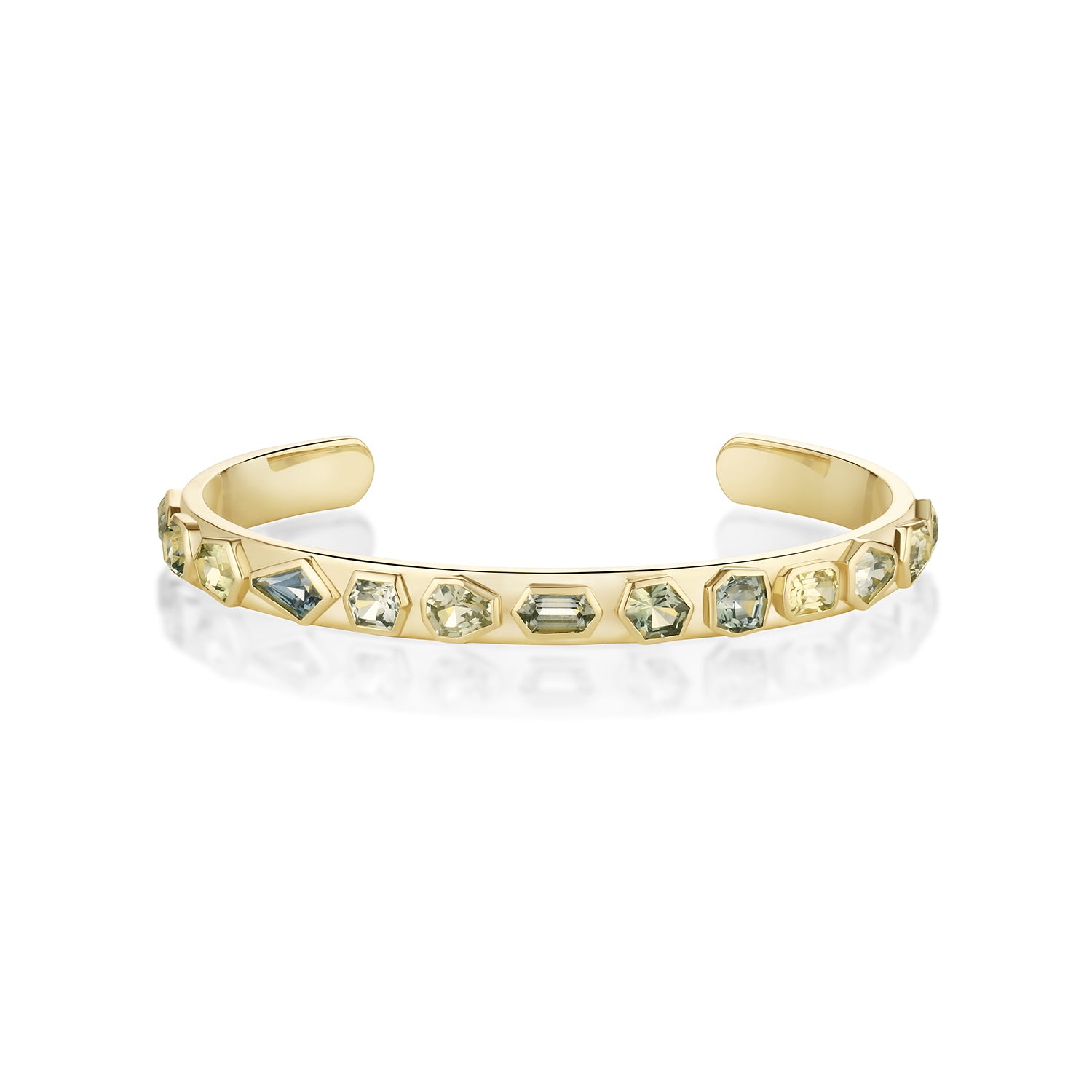 7.14ctw Montana Sapphire Cuff