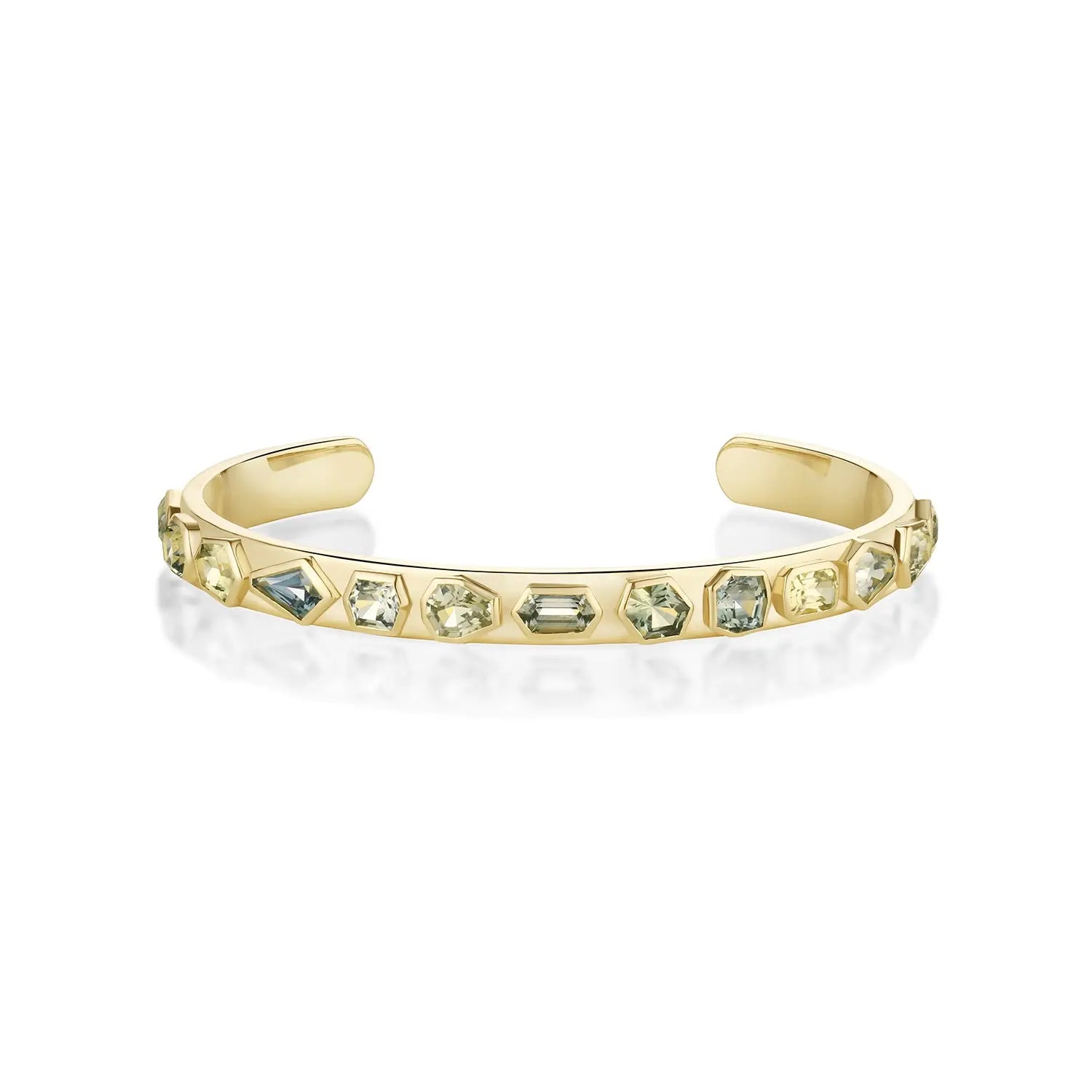 7.14ctw Montana Sapphire Cuff