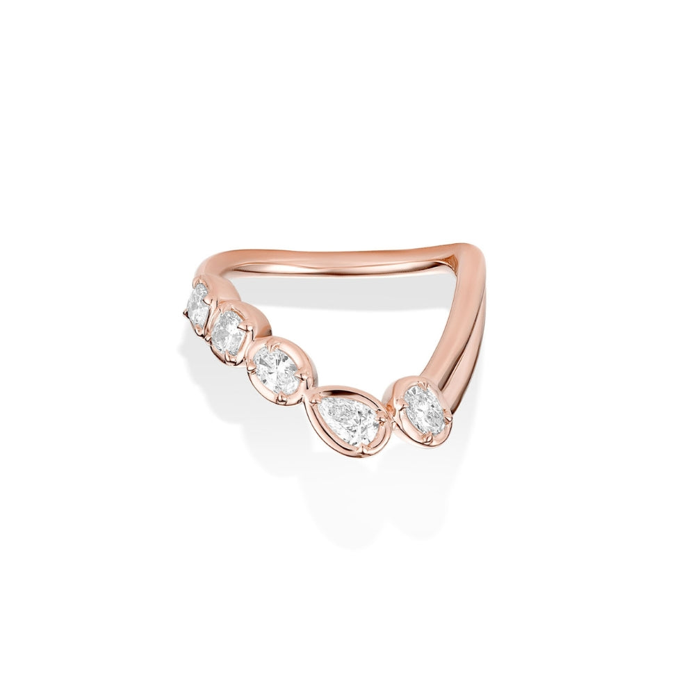 Simone Arch Band [Rose Gold]