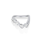 Simone Arch Band [White Gold]