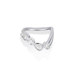 Simone Arch Band [White Gold]