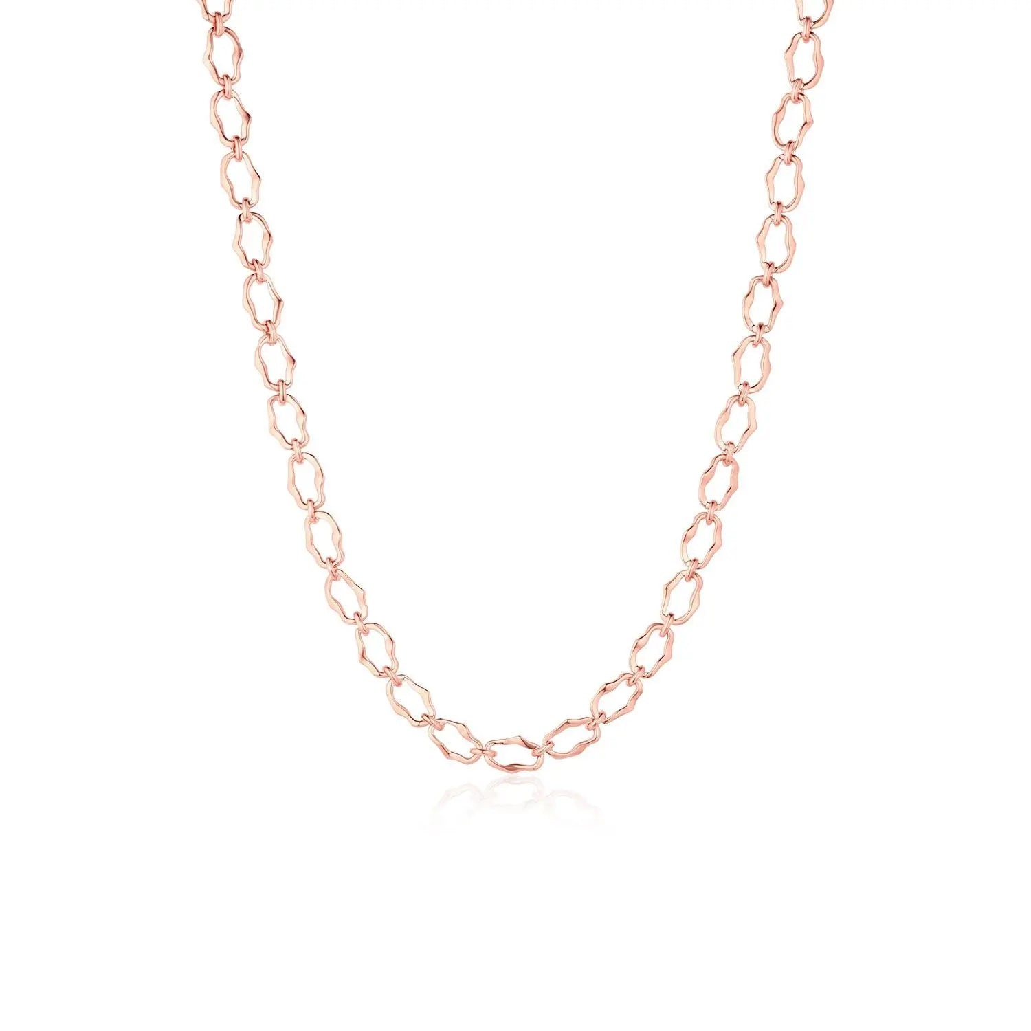 14k Yellow Gold Mirror Link Chain Necklace – Five Star Jewelry Brokers 14k Yellow Gold Mirror Link Chain Necklace – Five Star Jewelry Brokers