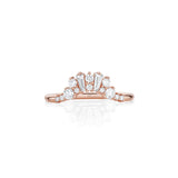 White Diamond Aurora Nouveau Band