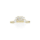White Diamond Aurora Nouveau Band