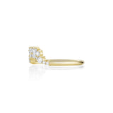 White Diamond Aurora Nouveau Band