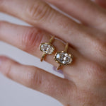 2.02ct Lab-Created Diamond Abstract Bezel Ring Marrow Fine