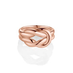 Alma Victorian Lover’s Knot Ring [Rose Gold]