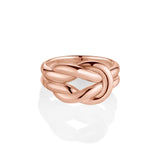 Alma Victorian Lover’s Knot Ring [Rose Gold]