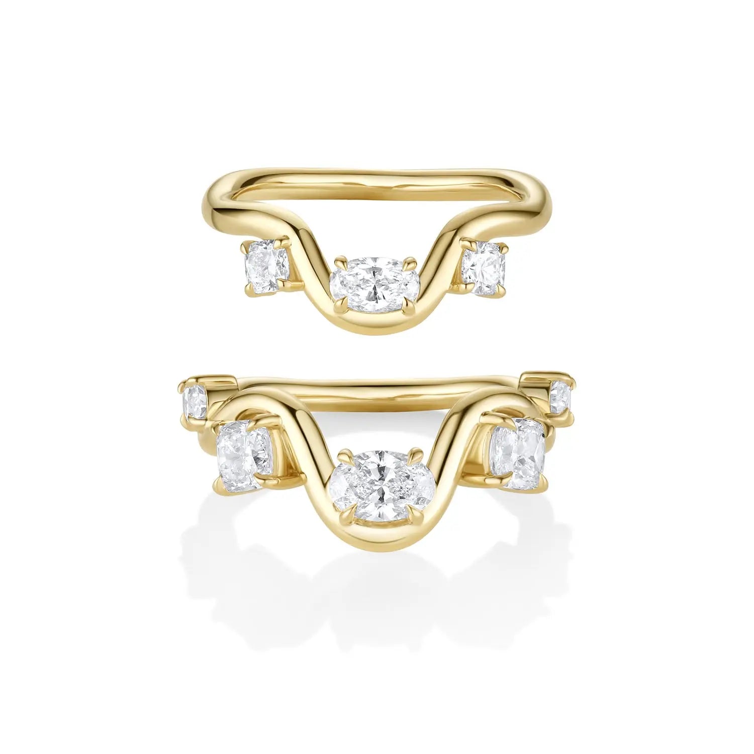 Mini Arno Serpentine Band Marrow Fine comparison