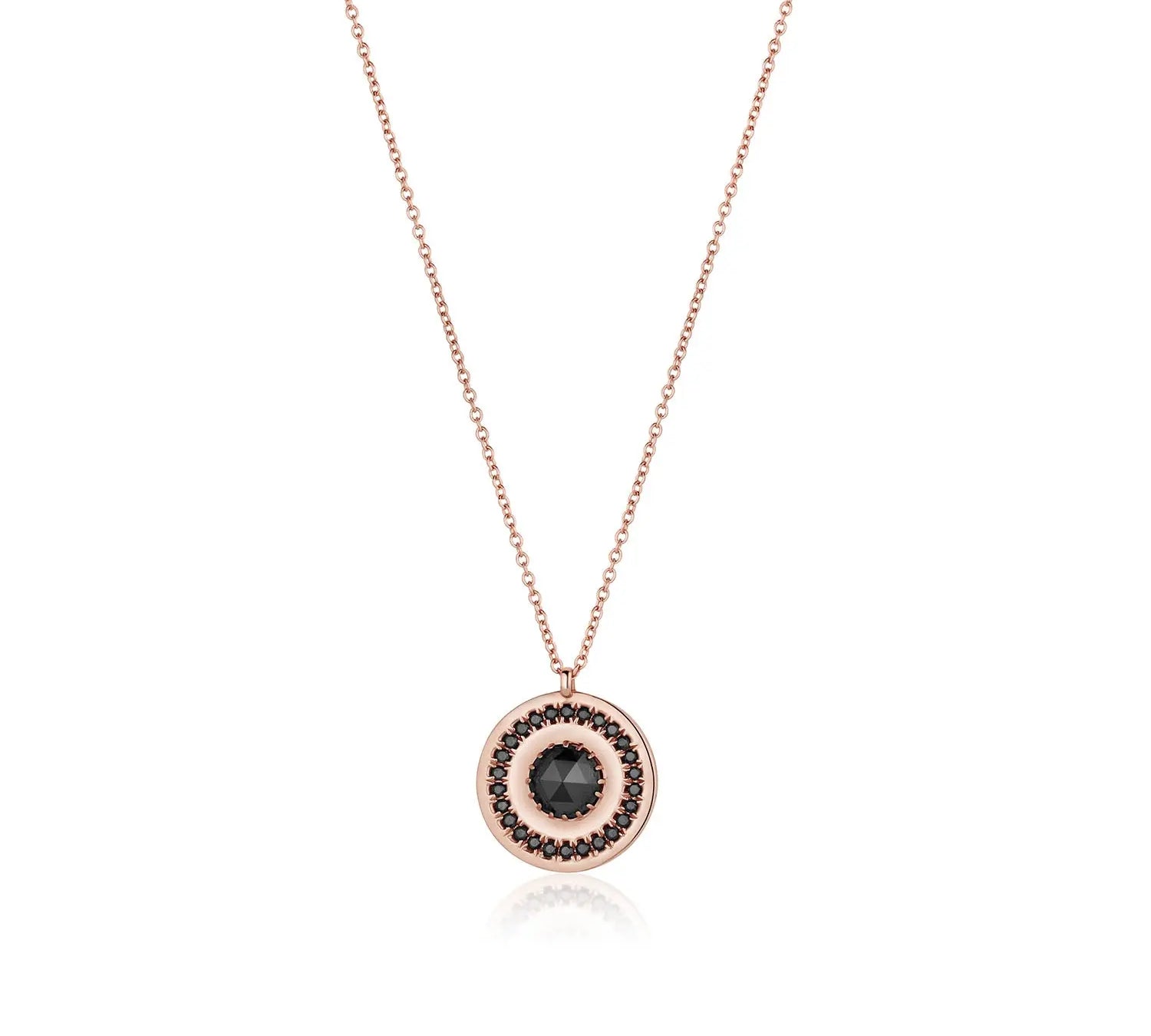 Black Diamond La Femme Amulet [Rose Gold]