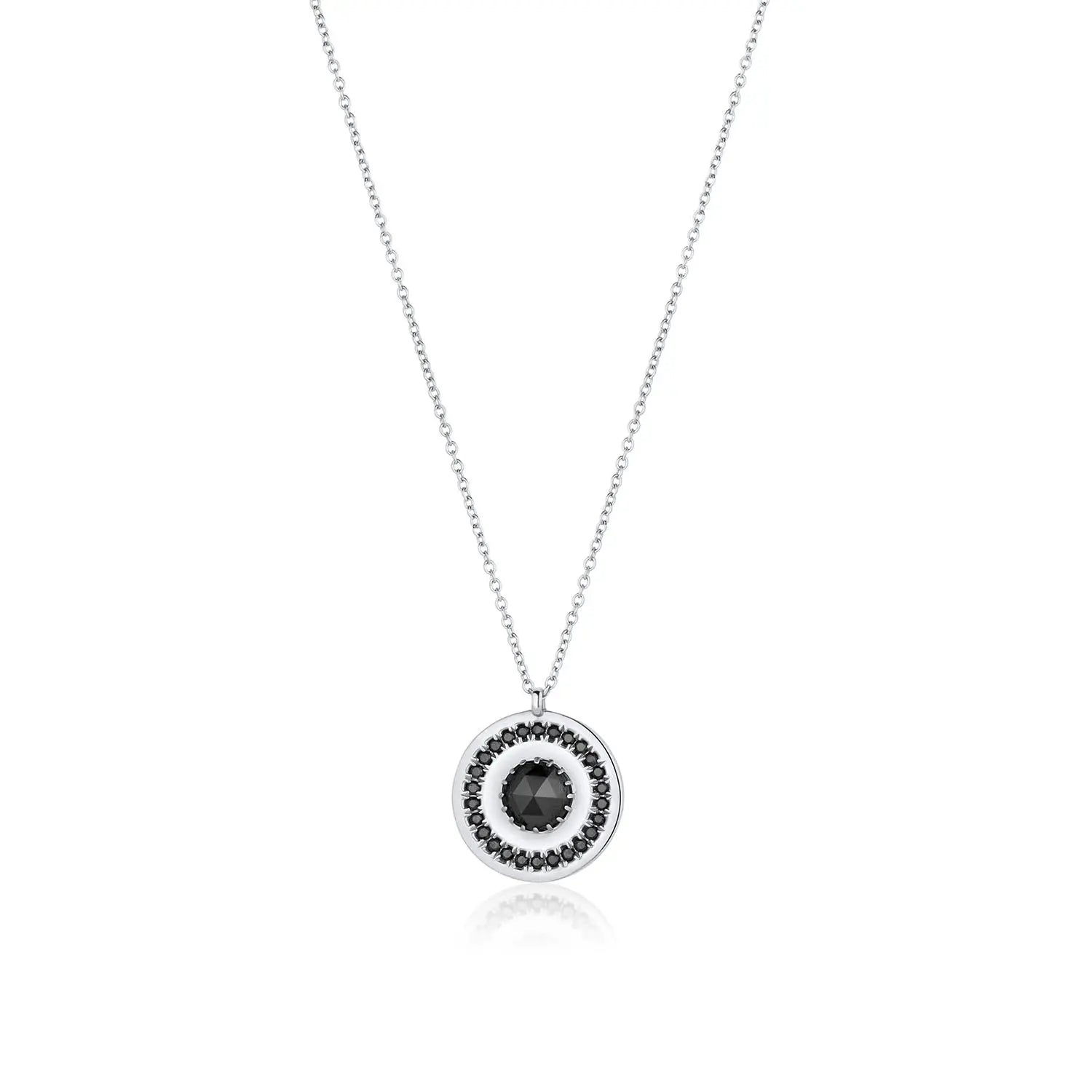 Black Diamond La Femme Amulet [White Gold]