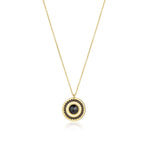 Black Diamond La Femme Amulet [Yellow Gold]