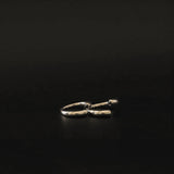 Black Diamond Bypass Ring - Marrow Fine