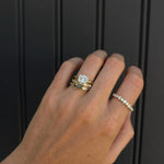 0.72ct Sapphire and Diamond Linear Band 