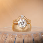 The Camille Round Brilliant Solitaire Engagement Ring Marrow Fine