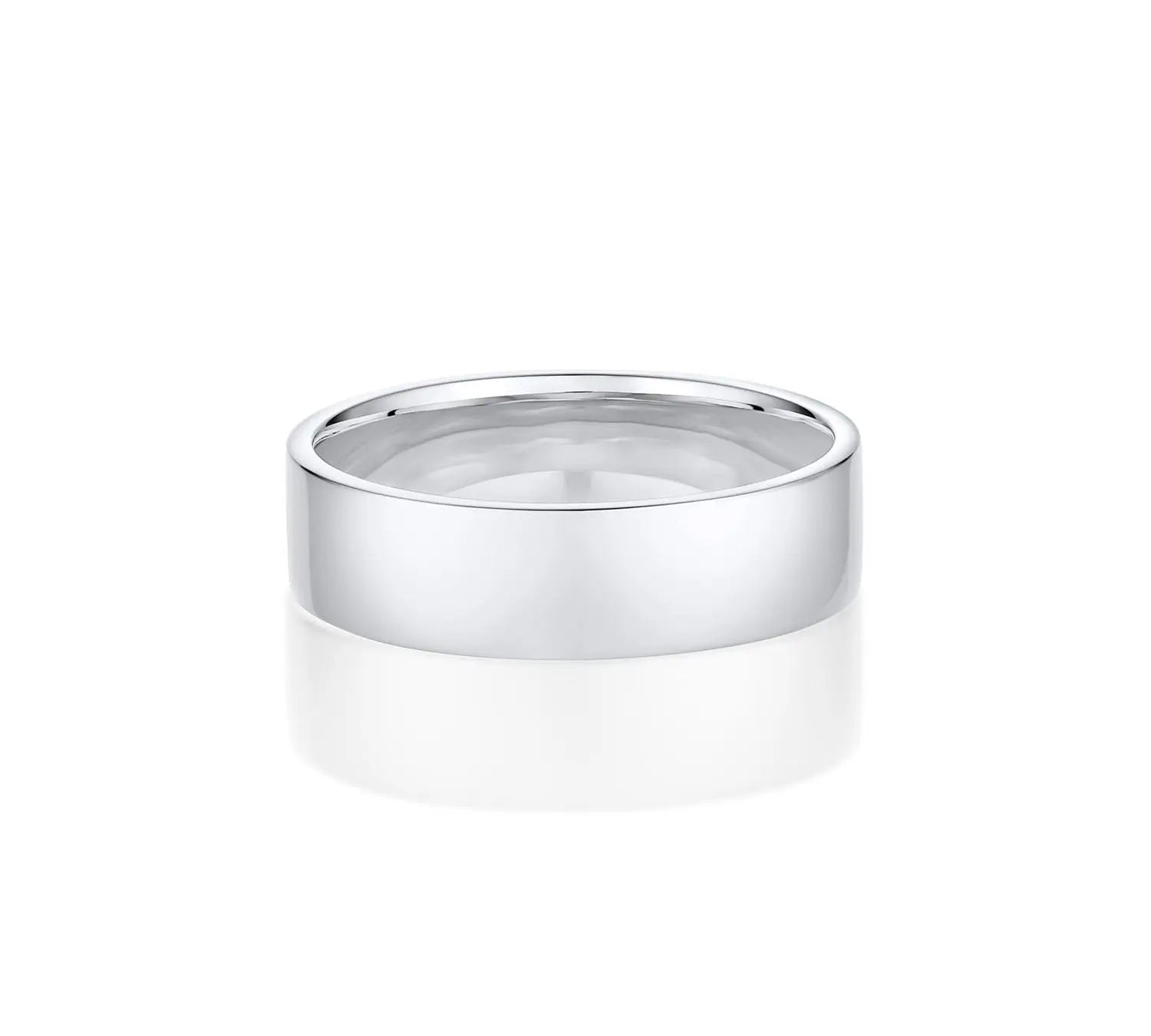 Charlie Men's Band [White Gold]