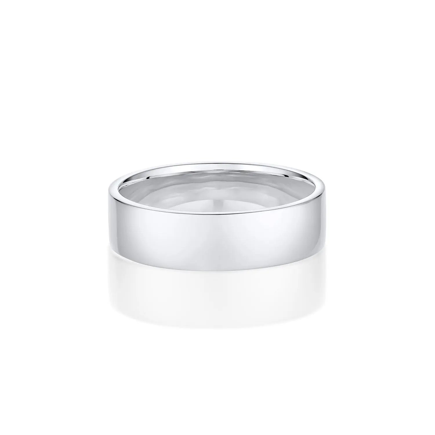 Charlie Men's Band [White Gold]