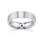 Marrow Fine Jewelry Charlie Men’s Band [White Gold]