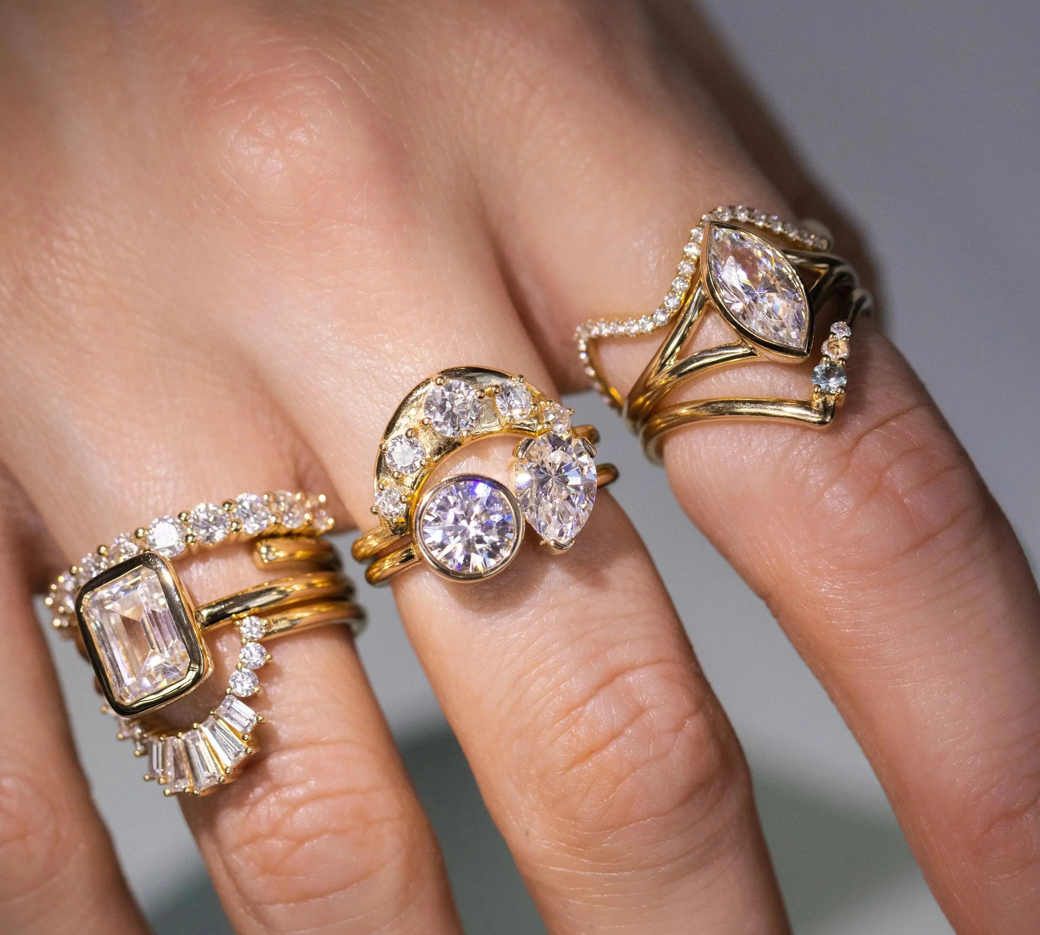 The Chloe Toi et Moi Engagement Ring Marrow Fine